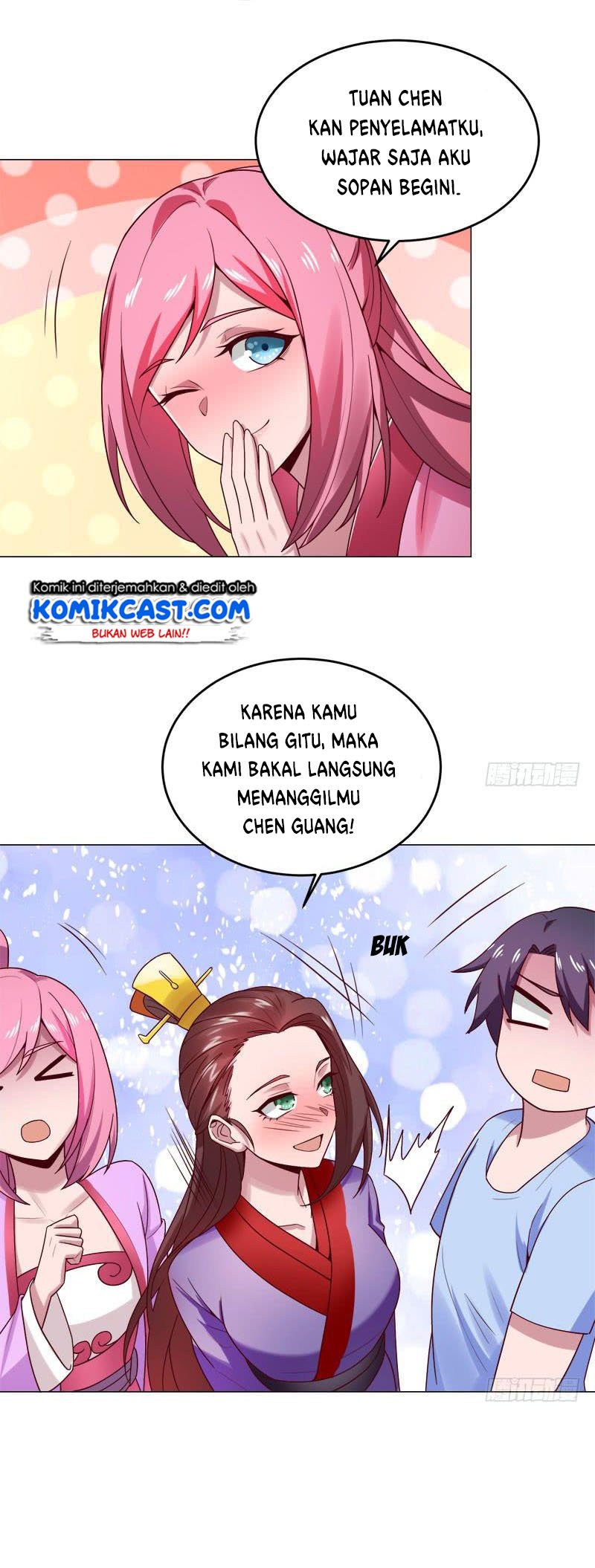 Carrying The Goddess Along chapter 33 halaman 7