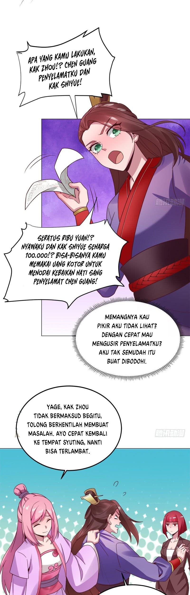 Carrying The Goddess Along chapter 33 halaman 17