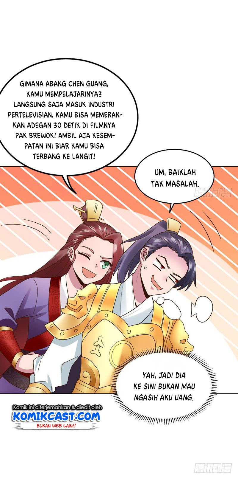Carrying The Goddess Along chapter 34 halaman 7