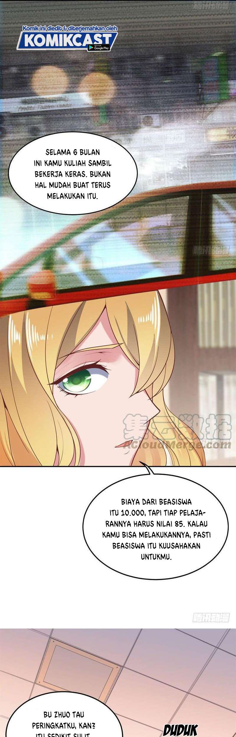 Carrying The Goddess Along chapter 44 halaman 17