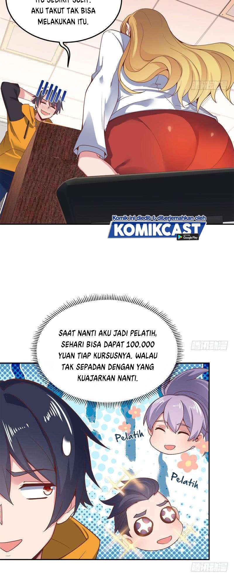 Carrying The Goddess Along chapter 44 halaman 18