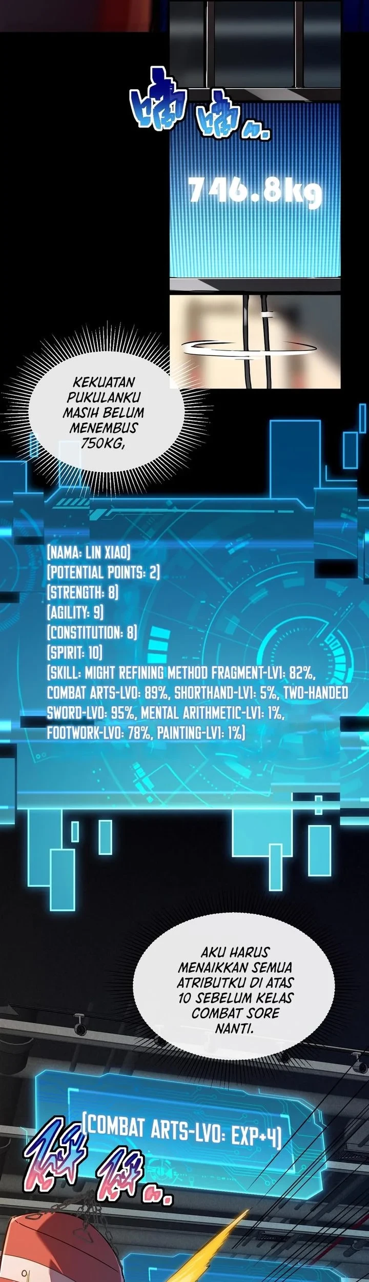 Cataclysm Hunter: I Have an EXP System Bab 1 halaman 62
