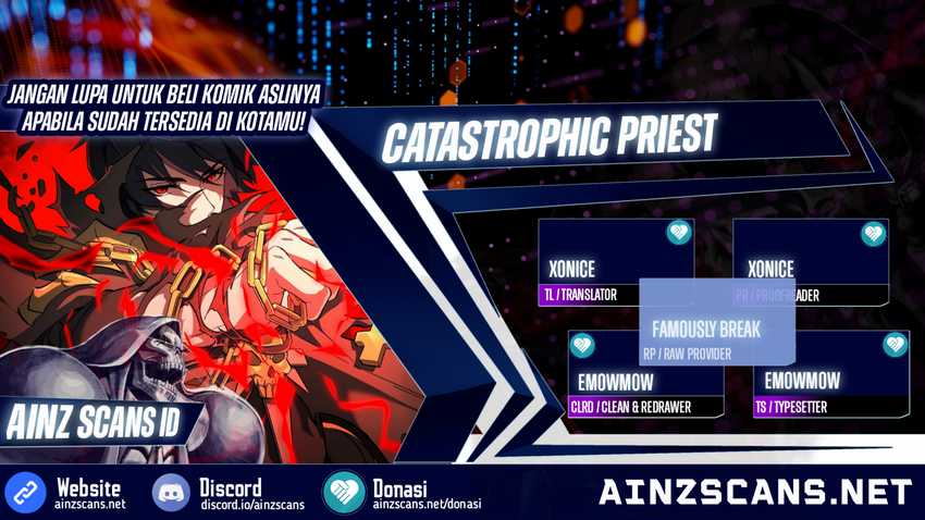 Catastrophic Priest chapter 32 halaman 1