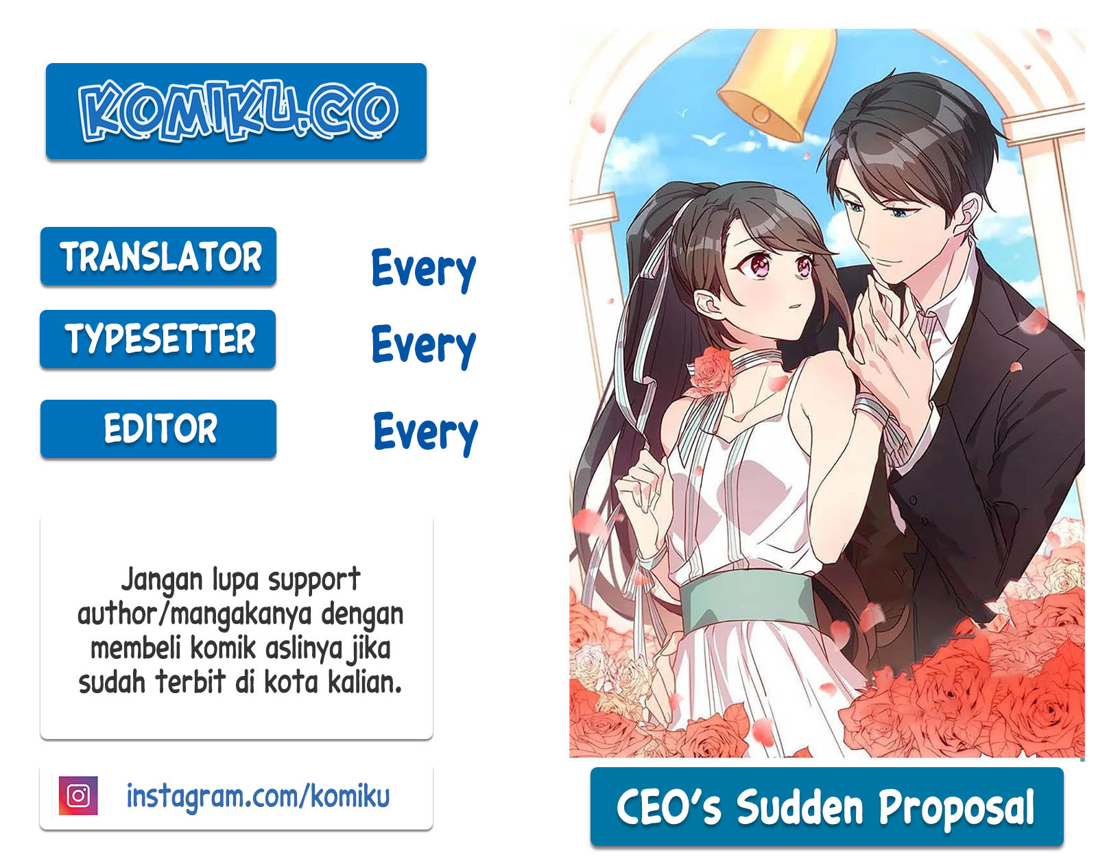 CEO’s Sudden Proposal Bab 96 halaman 1