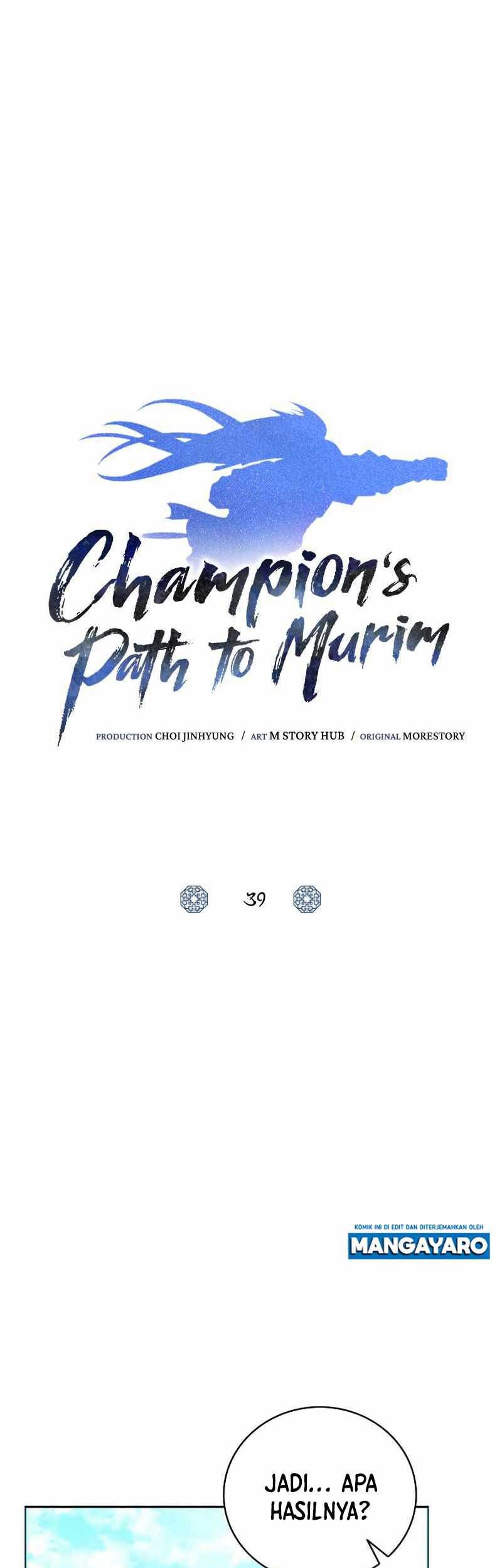 Champion’s Path to Murim Bab 39 halaman 22