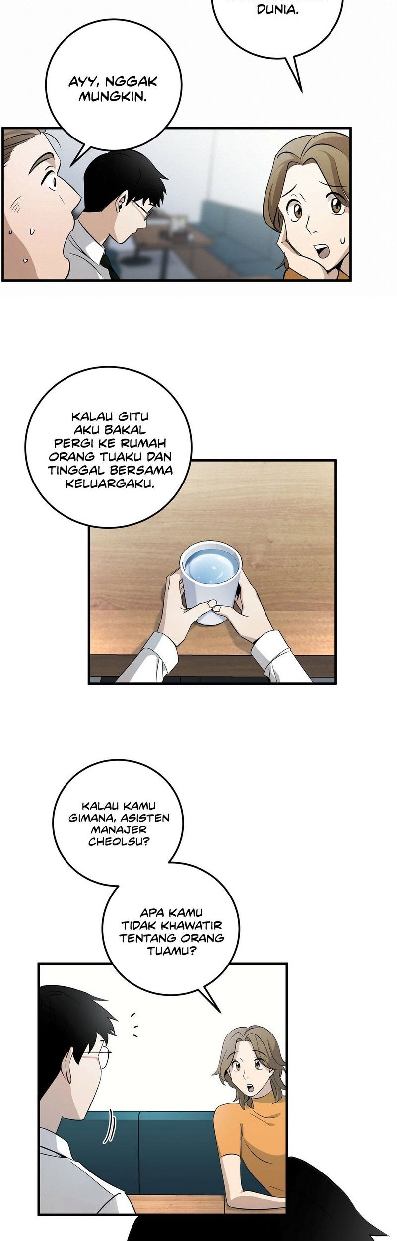 Cheolsu Saves the World chapter 01 halaman 33