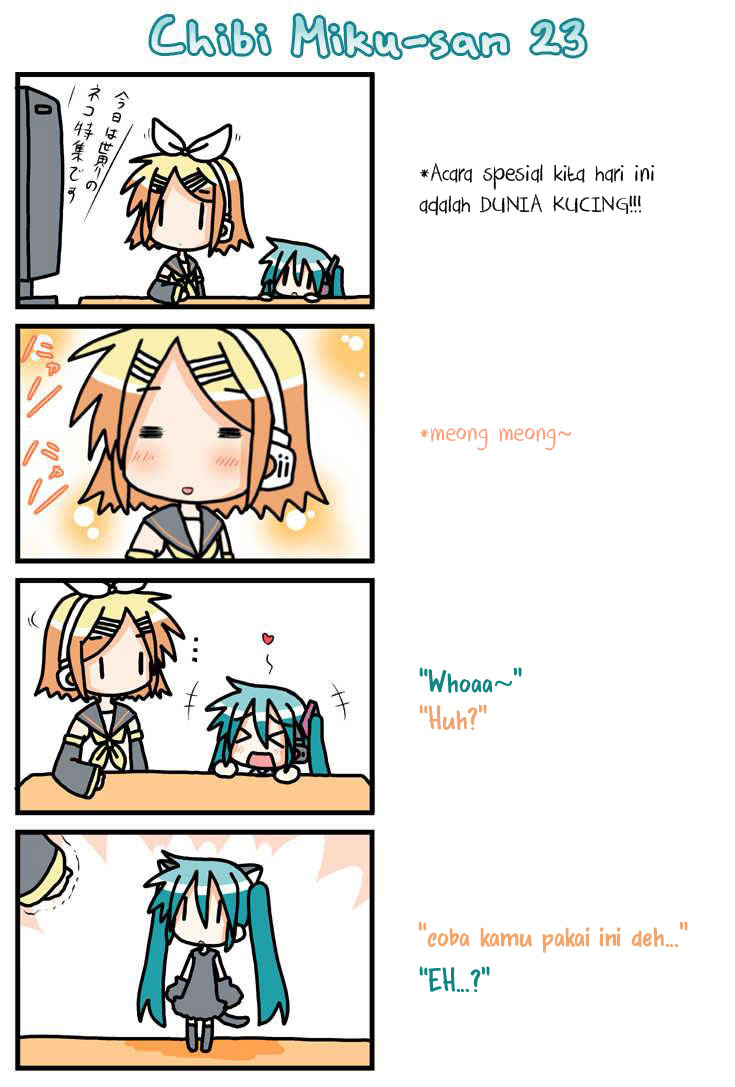 Chibi Miku-san Bab 3 halaman 4