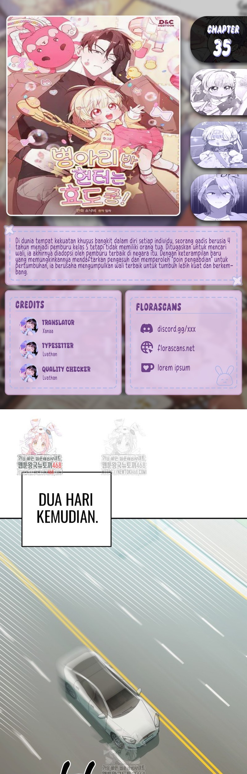 Chick Class Hunter is Being Filial! Bab 35 halaman 1