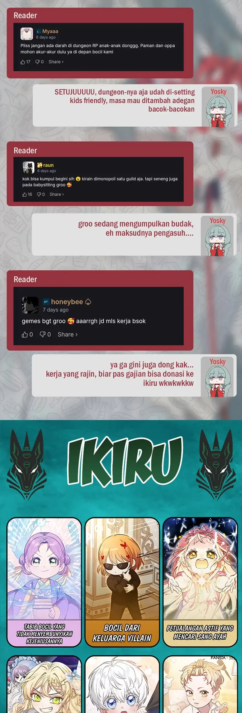 Chick Class Hunter is Being Filial! Bab 66 halaman 69