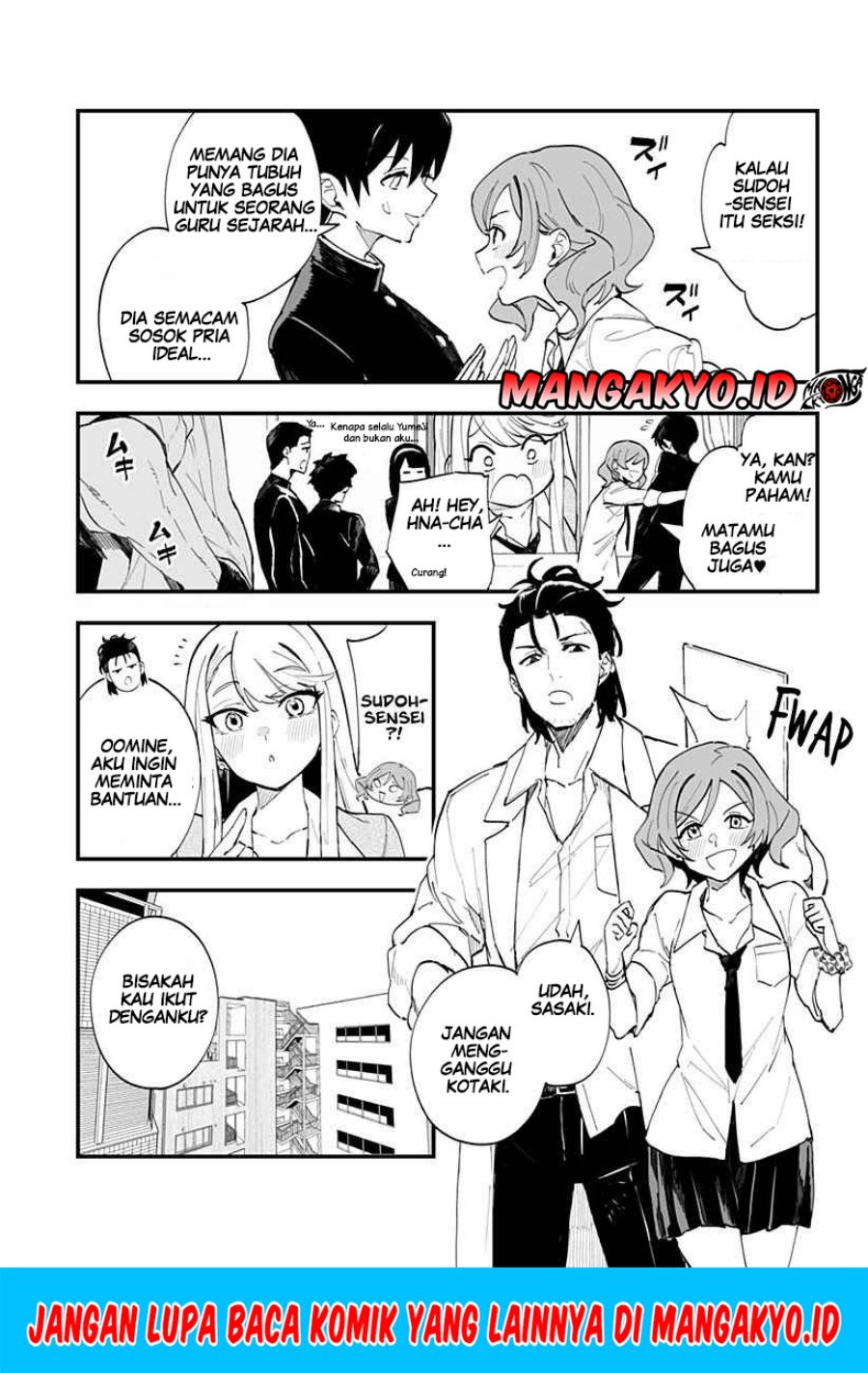 Chieri no Koi wa 8 Meter chapter 16 halaman 4