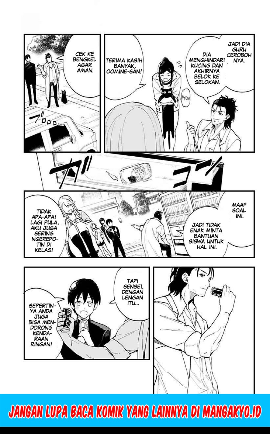 Chieri no Koi wa 8 Meter chapter 16 halaman 6