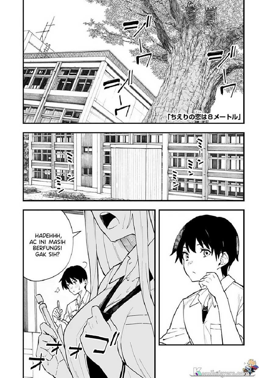 Chieri no Koi wa 8 Meter Bab 19 halaman 2