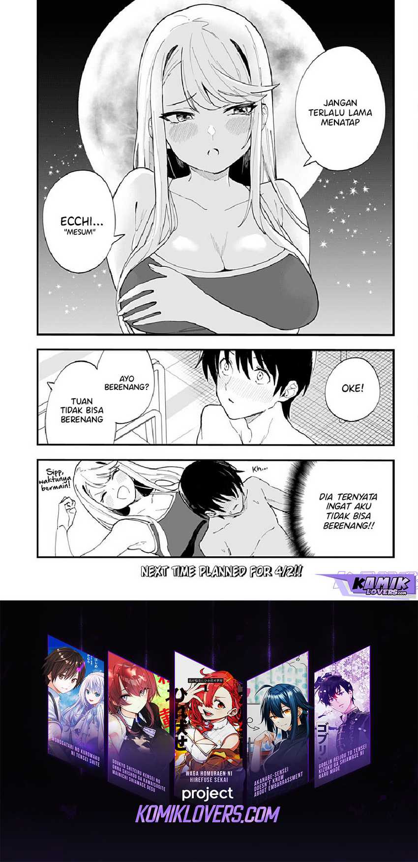 Chieri no Koi wa 8 Meter chapter 21 halaman 14