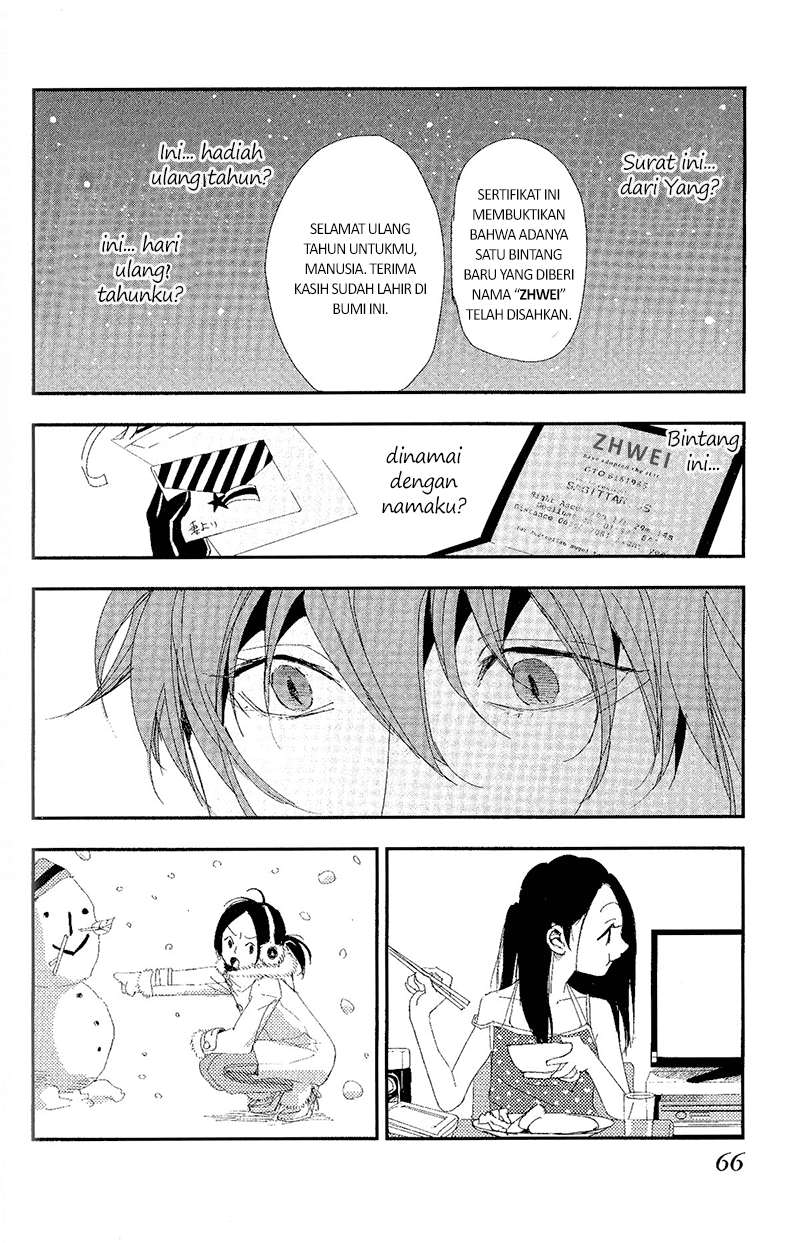 Chikyuu Umare no Anata e Bab 00 halaman 34