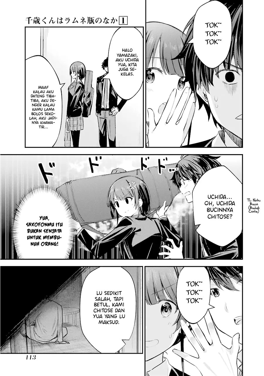 Chitose-kun is Inside a Ramune Bottle Bab 03 halaman 17