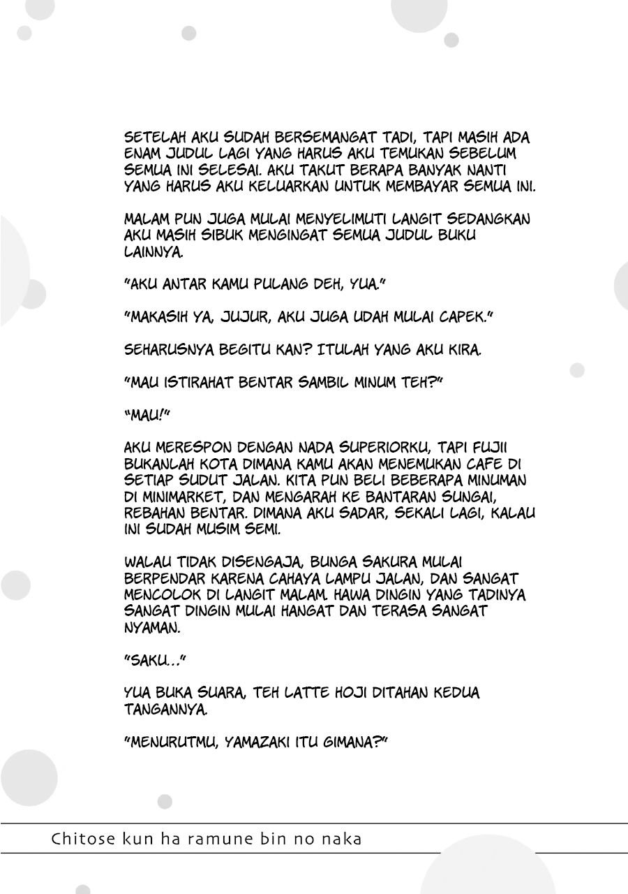 Chitose-kun is Inside a Ramune Bottle chapter 04.5 halaman 13