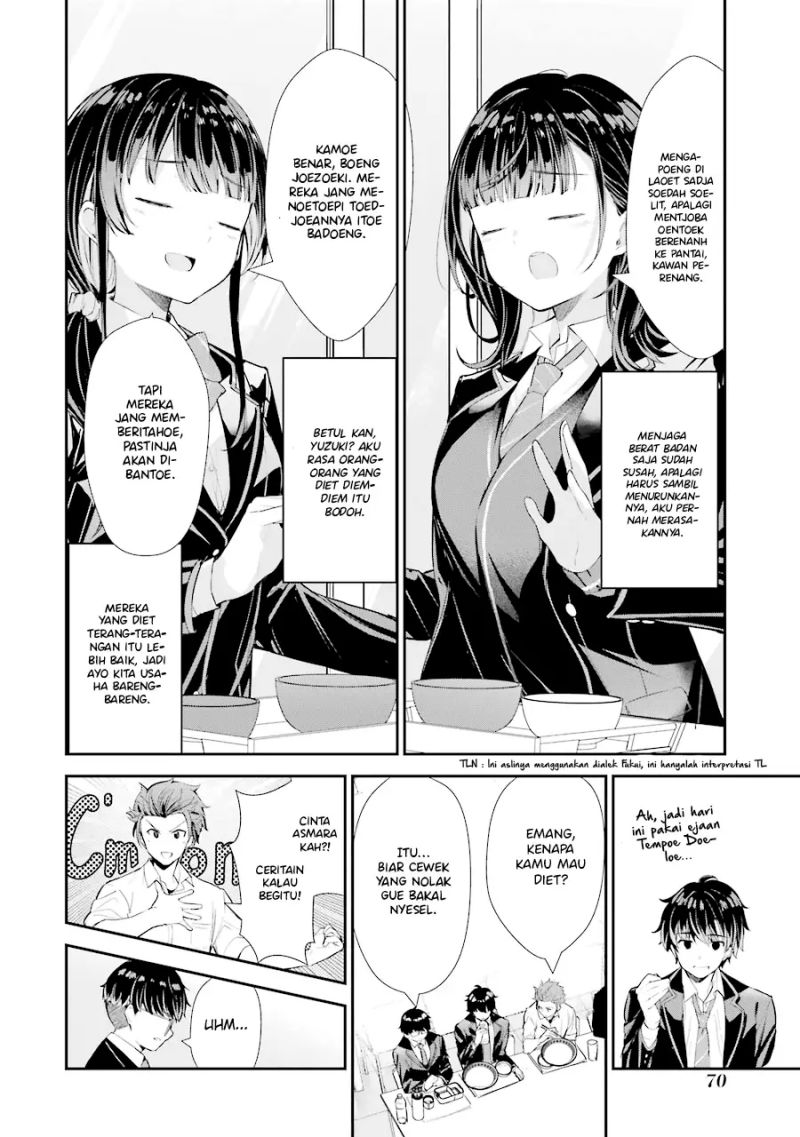 Chitose-kun is Inside a Ramune Bottle chapter 06 halaman 28