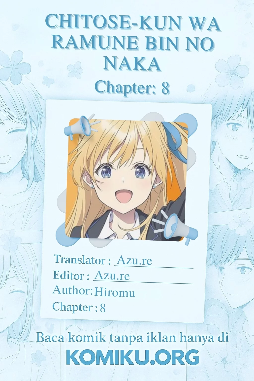 Chitose-kun is Inside a Ramune Bottle chapter 8 halaman 1