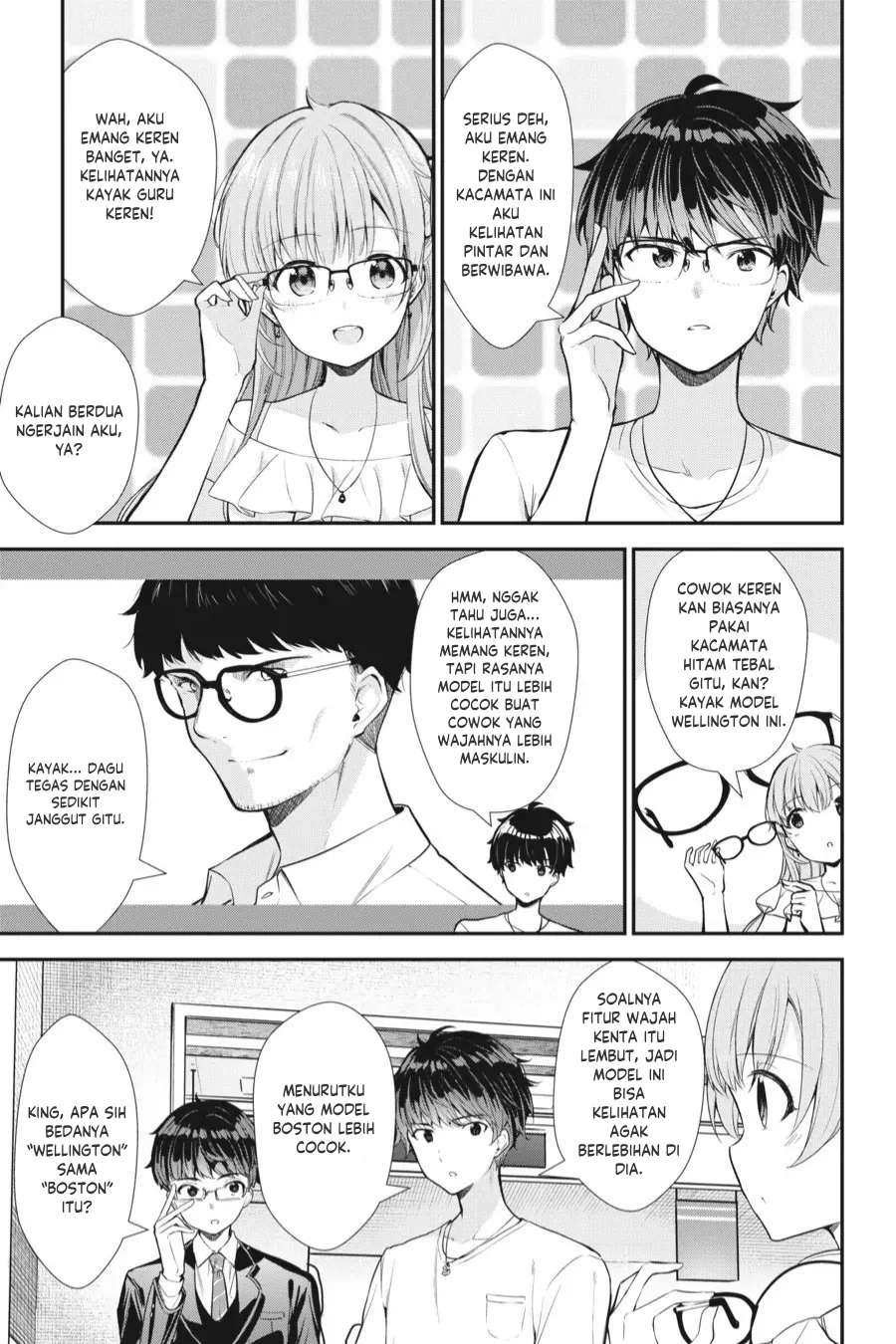 Chitose-kun is Inside a Ramune Bottle chapter 8 halaman 4