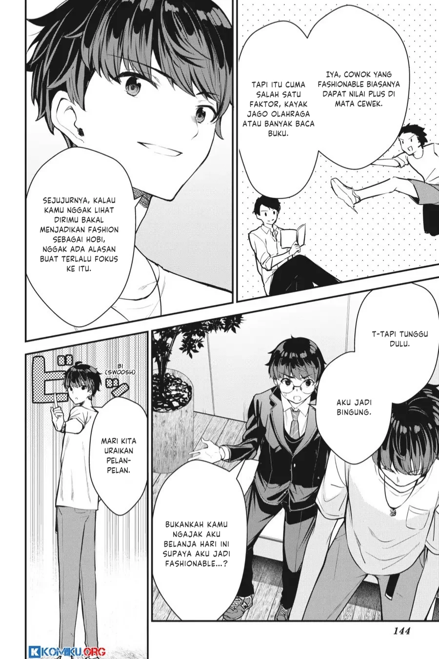 Chitose-kun is Inside a Ramune Bottle chapter 8 halaman 21