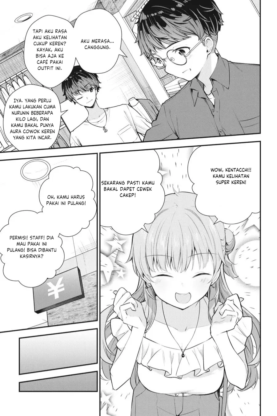 Chitose-kun is Inside a Ramune Bottle chapter 8 halaman 34