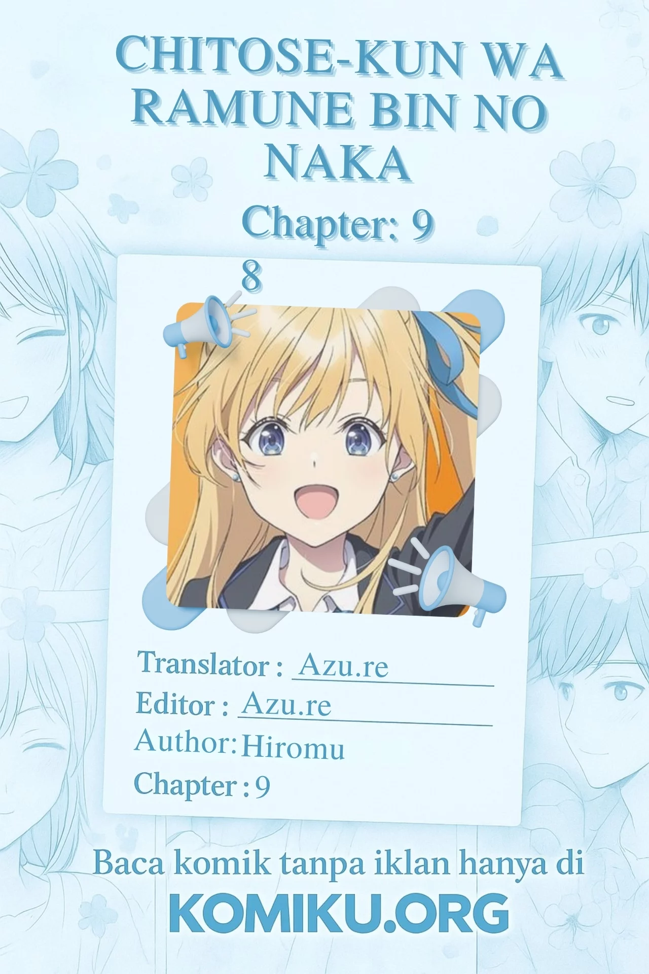 Chitose-kun is Inside a Ramune Bottle chapter 9 halaman 1