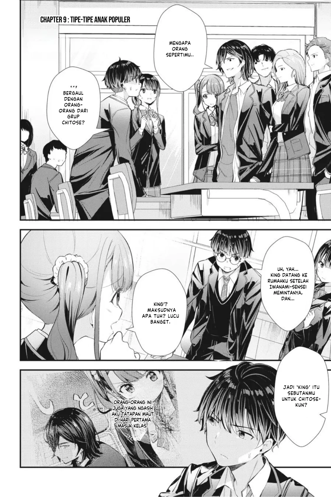 Chitose-kun is Inside a Ramune Bottle chapter 9 halaman 6