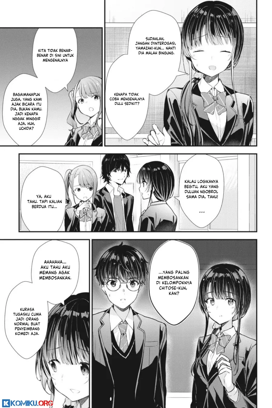 Chitose-kun is Inside a Ramune Bottle chapter 9 halaman 7