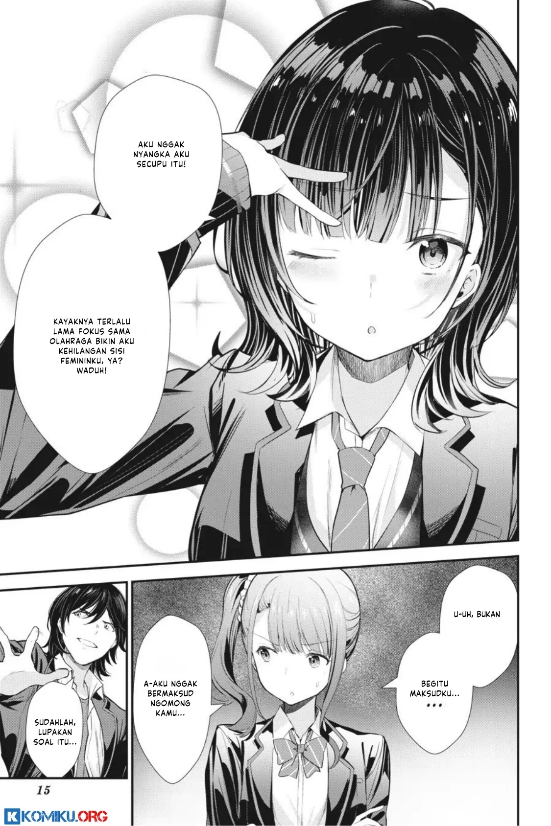 Chitose-kun is Inside a Ramune Bottle chapter 9 halaman 17