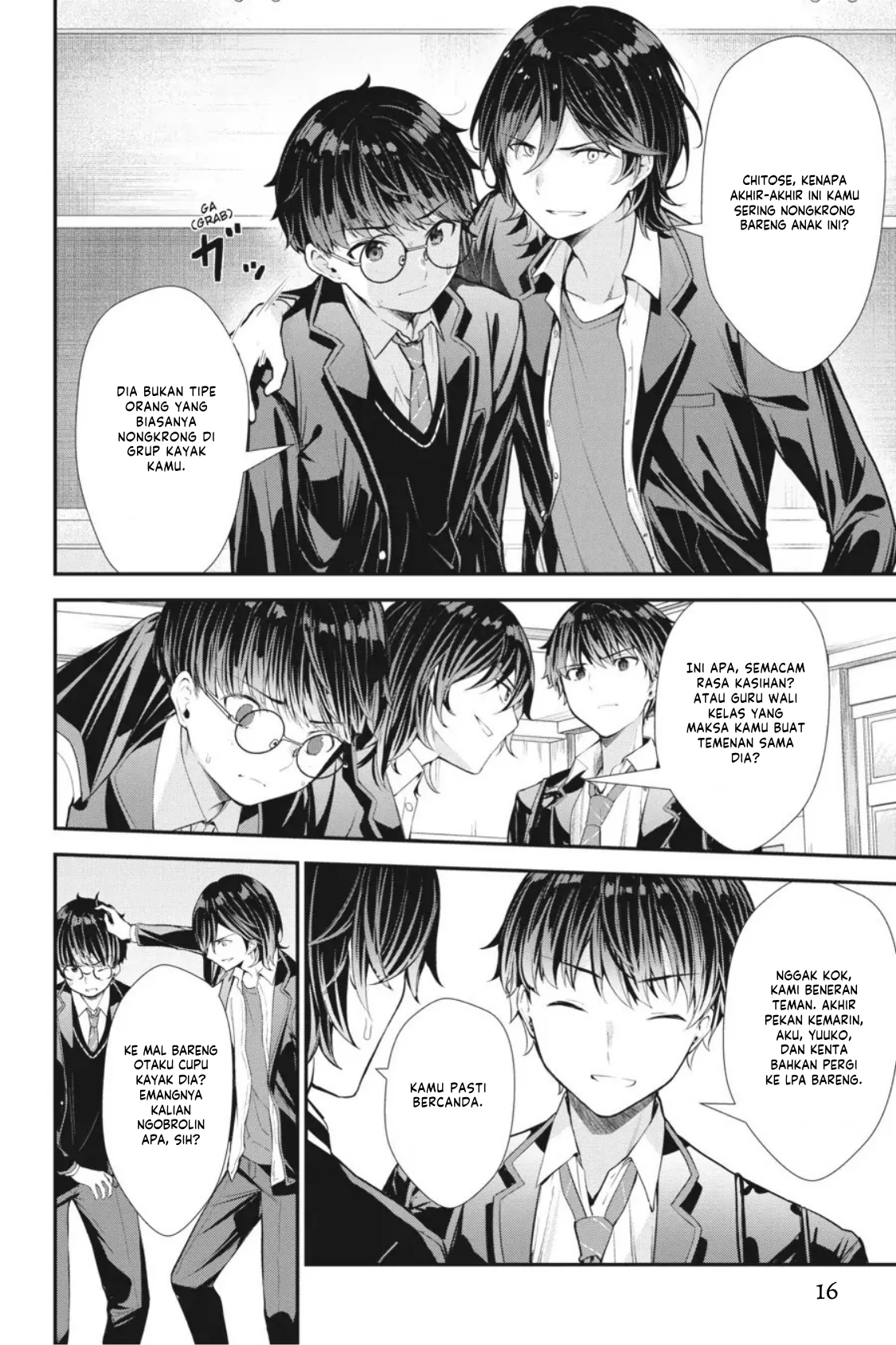 Chitose-kun is Inside a Ramune Bottle chapter 9 halaman 18