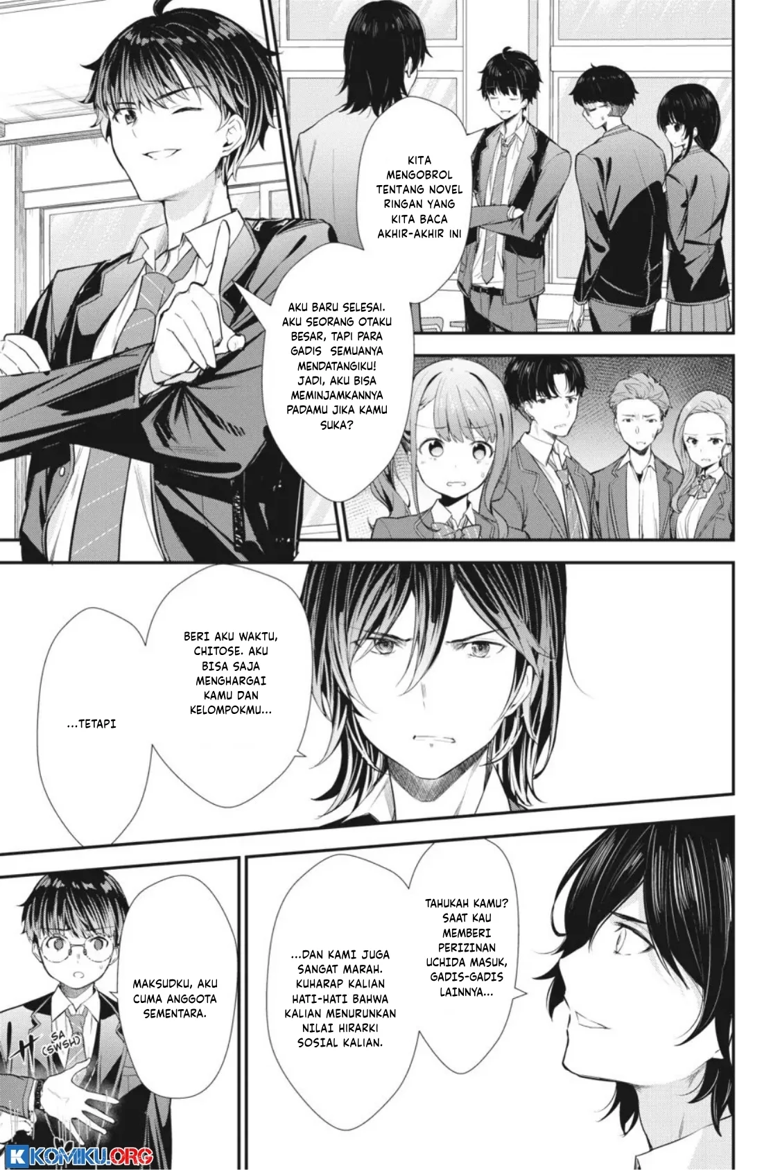 Chitose-kun is Inside a Ramune Bottle chapter 9 halaman 19
