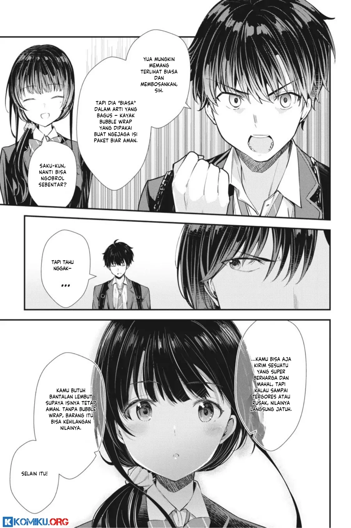 Chitose-kun is Inside a Ramune Bottle chapter 9 halaman 25