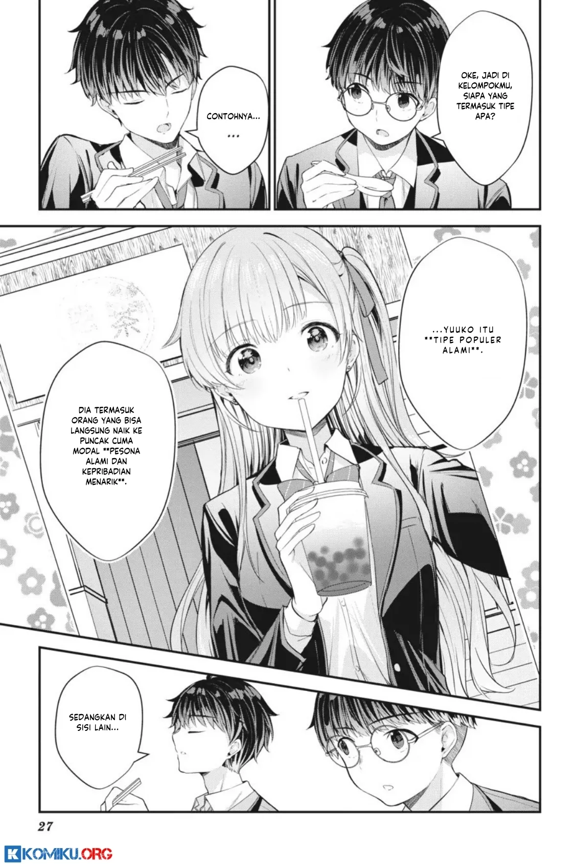 Chitose-kun is Inside a Ramune Bottle chapter 9 halaman 29