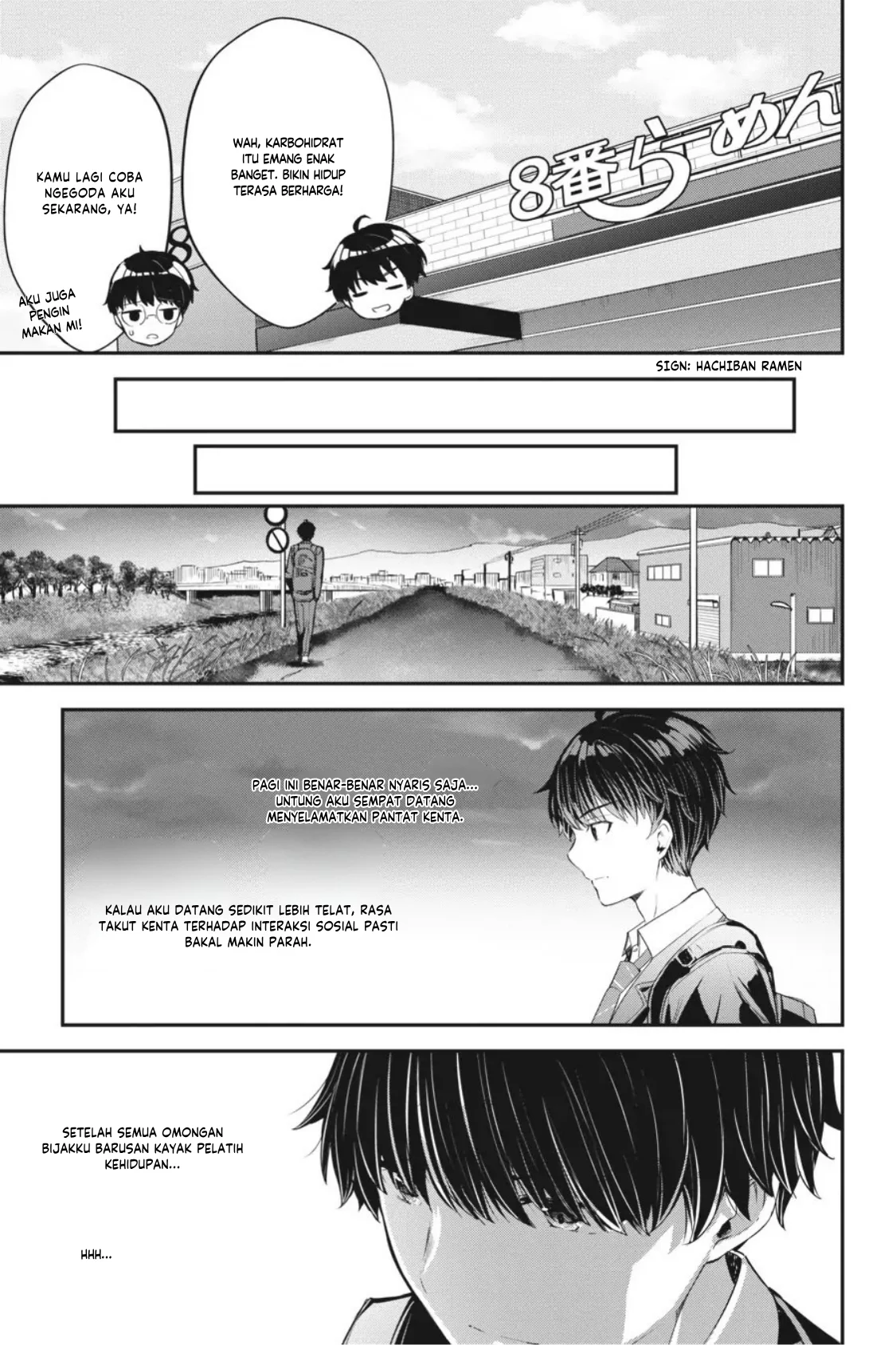 Chitose-kun is Inside a Ramune Bottle chapter 9 halaman 39
