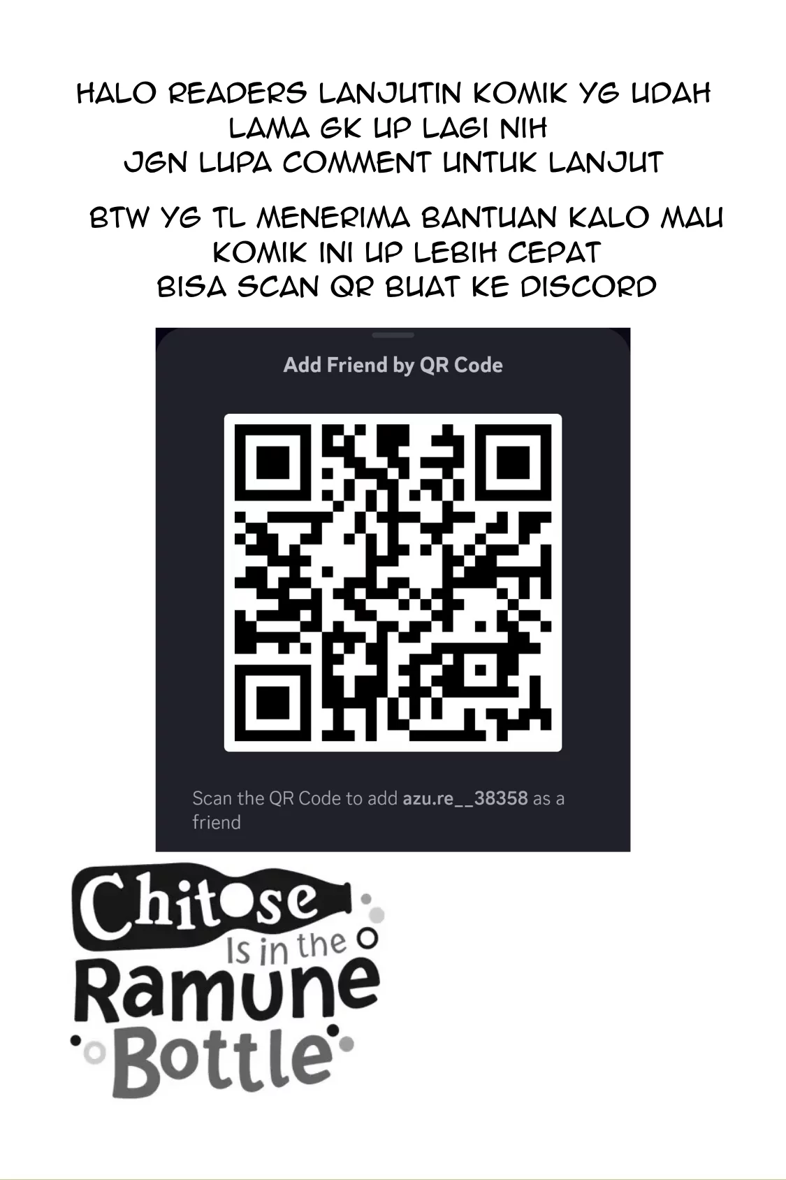 Chitose-kun is Inside a Ramune Bottle chapter 9 halaman 44