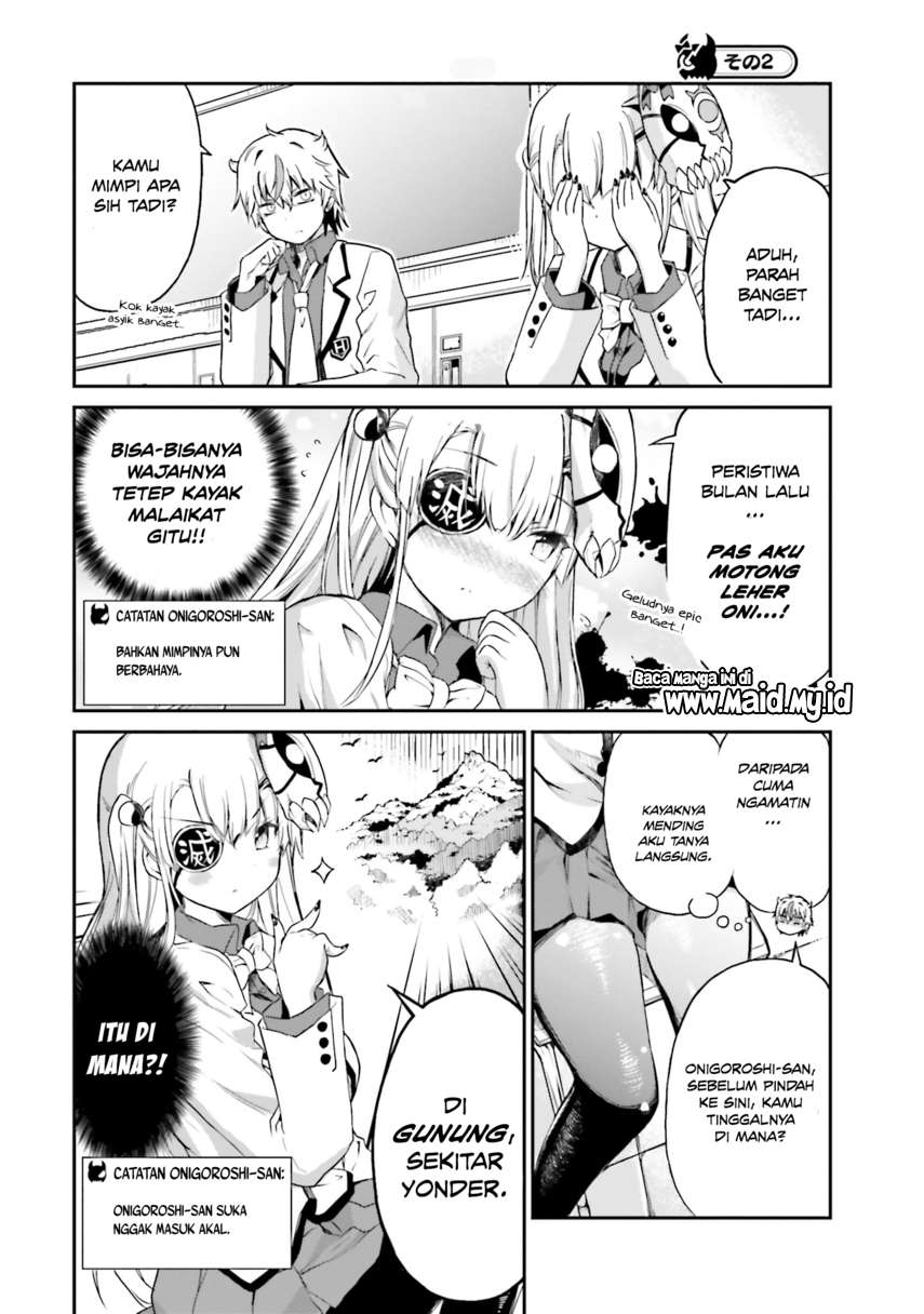 Choroidesuyo Onigoroshi-san! Bab 3 halaman 9