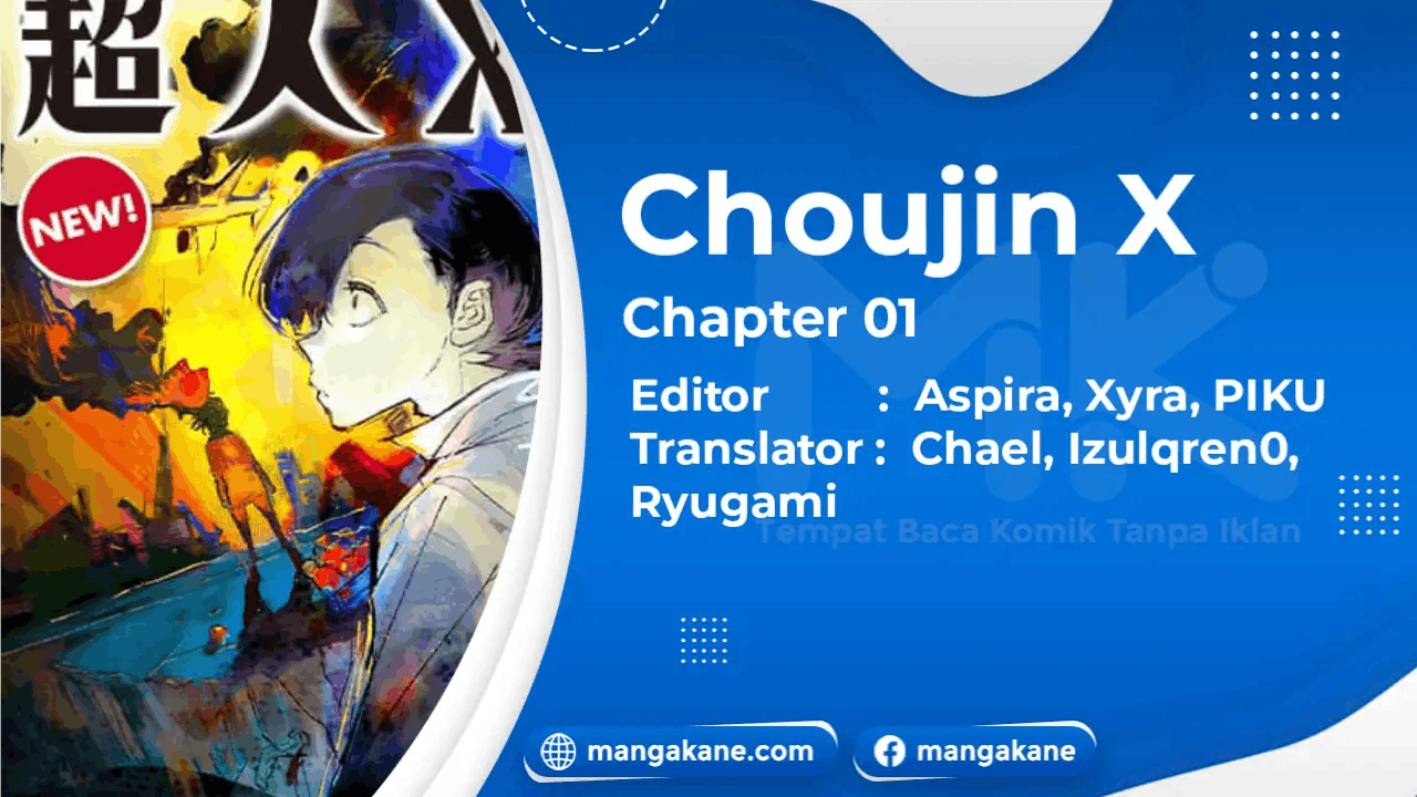 Choujin X Bab 1.1 halaman 1