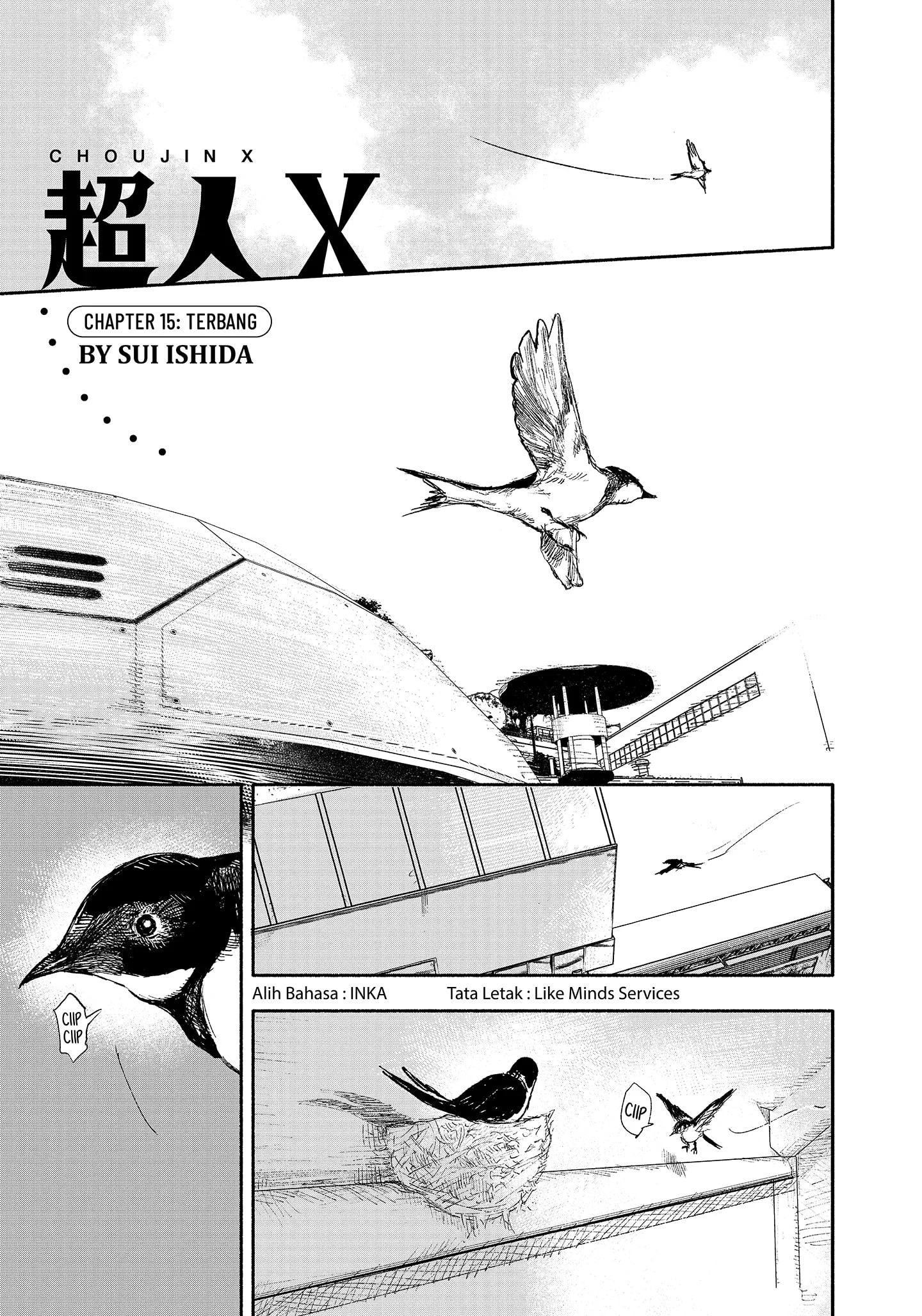 Choujin X Bab 15 halaman 1
