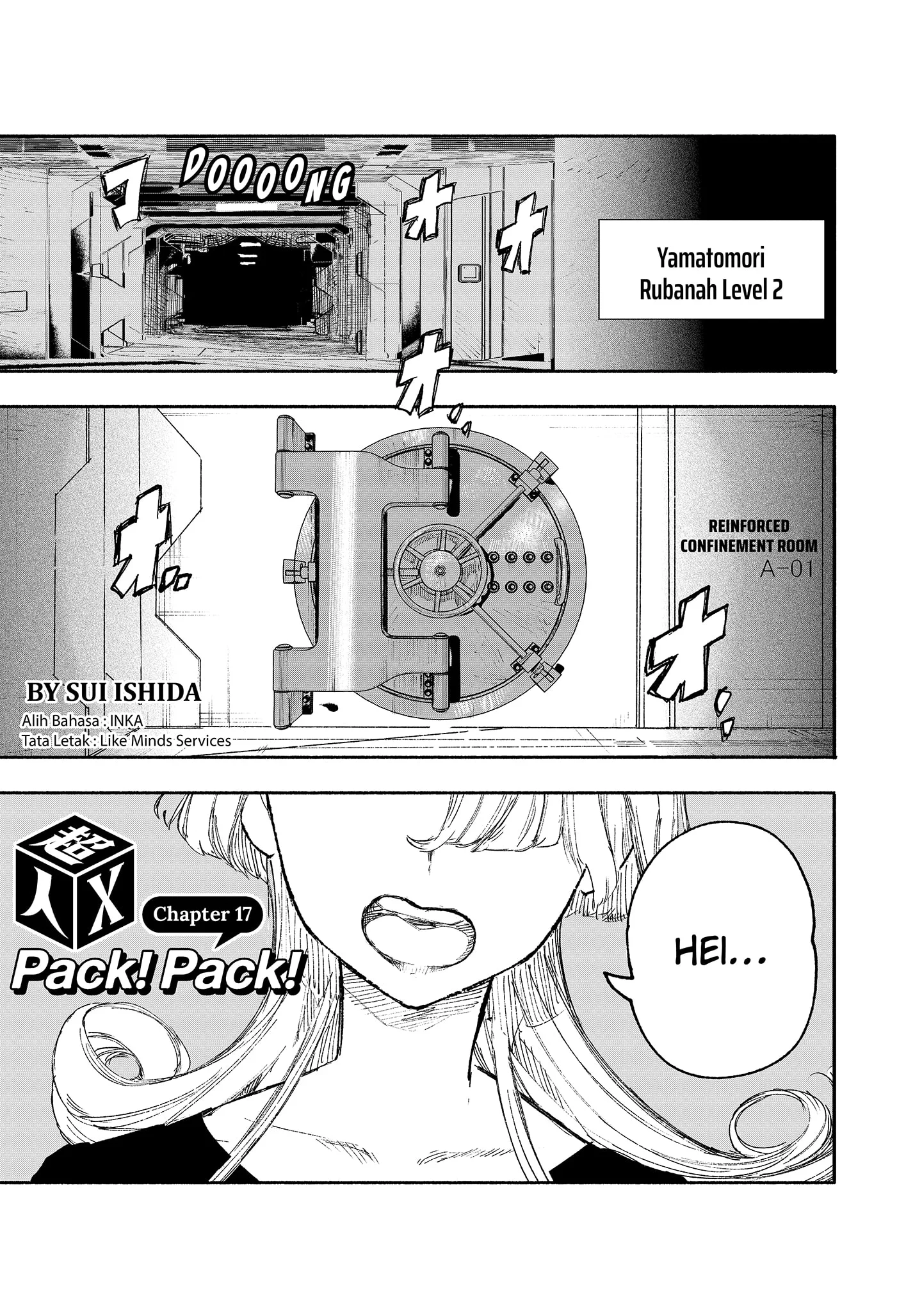 Choujin X Bab 17 halaman 1