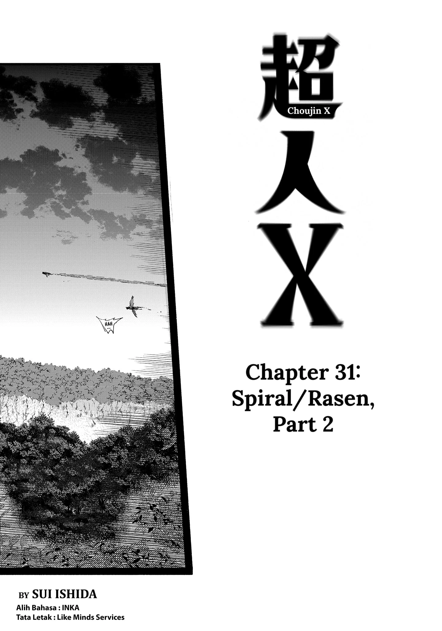 Choujin X Bab 31.2 halaman 1