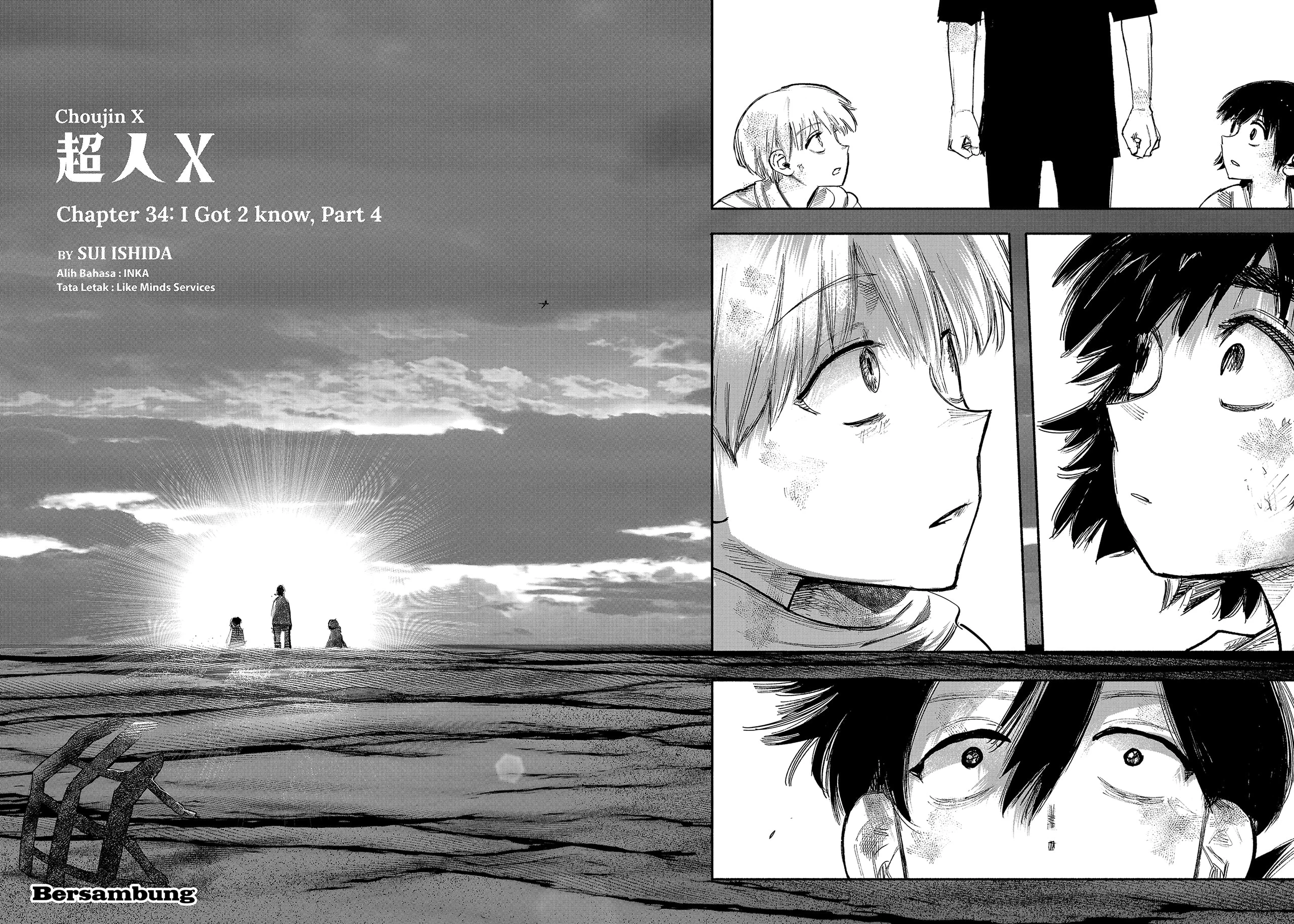 Choujin X Bab 34.4 halaman 28