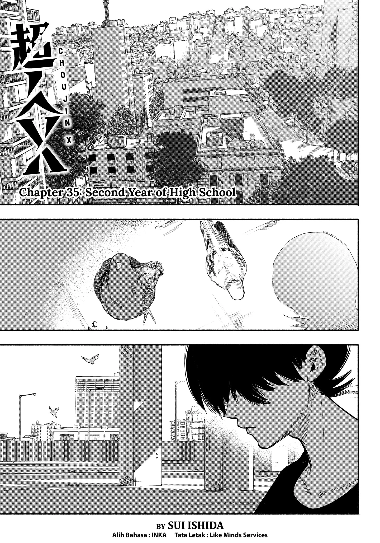 Choujin X Bab 35 halaman 1