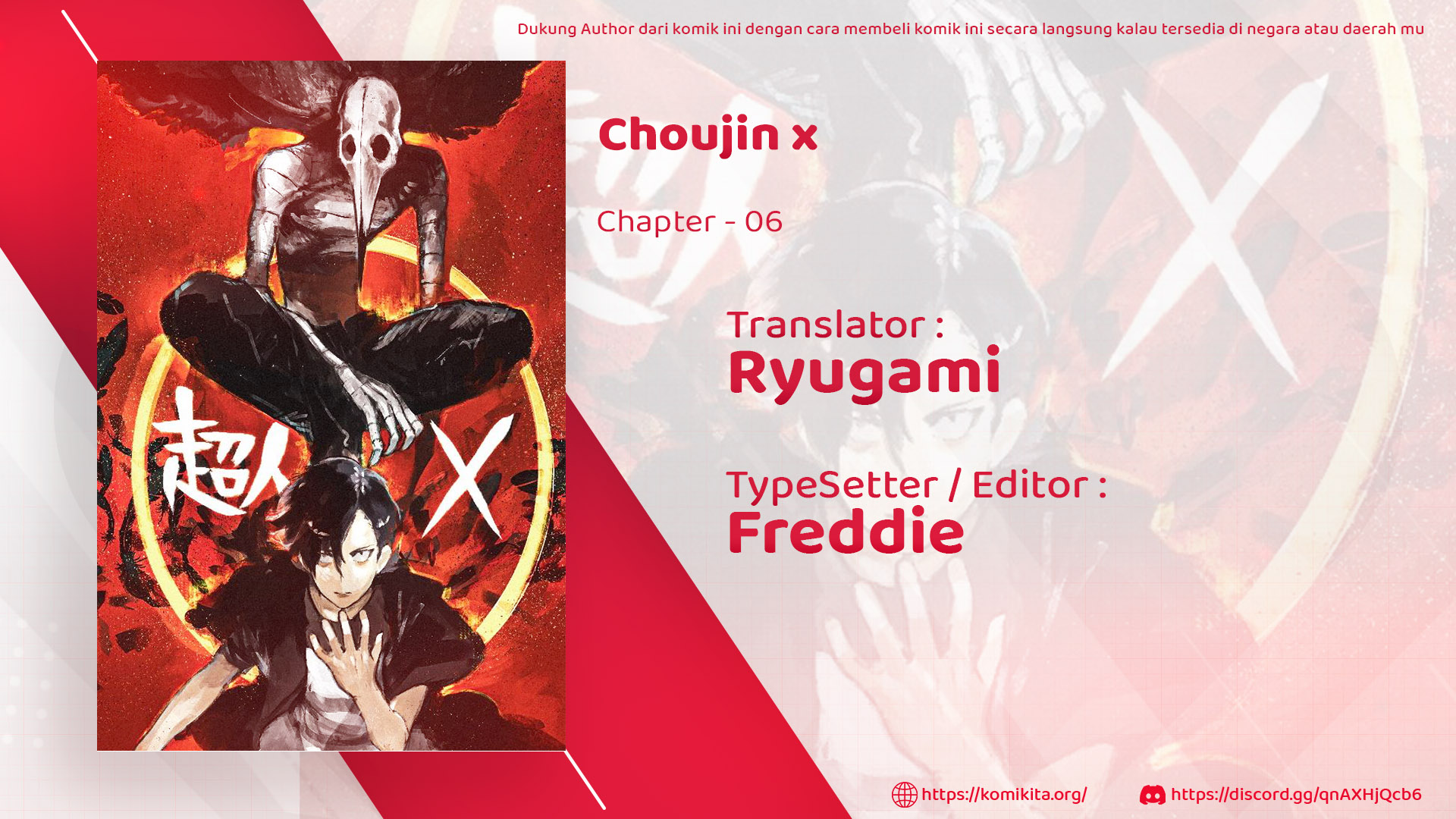 Choujin X Bab 6 halaman 1