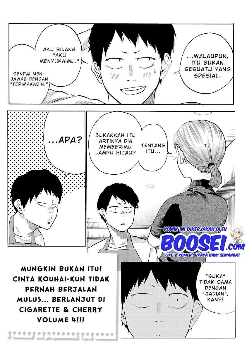 Cigarette & Cherry chapter 36 halaman 21