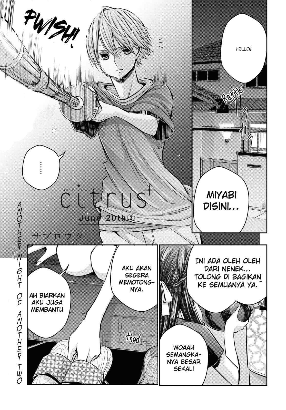 Citrus Plus Bab 09 halaman 1