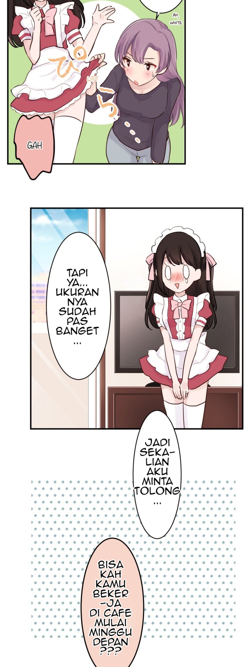 Class Maid chapter 08 halaman 16