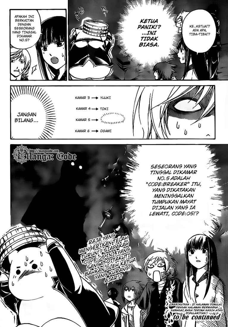 Code: Breaker Bab 59 halaman 22