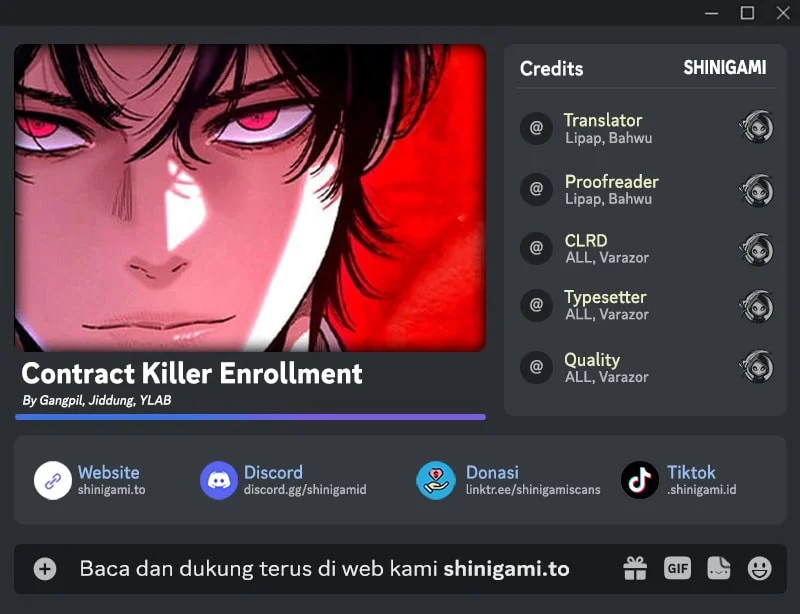 Contract Killer Enrollment Bab 2 halaman 1