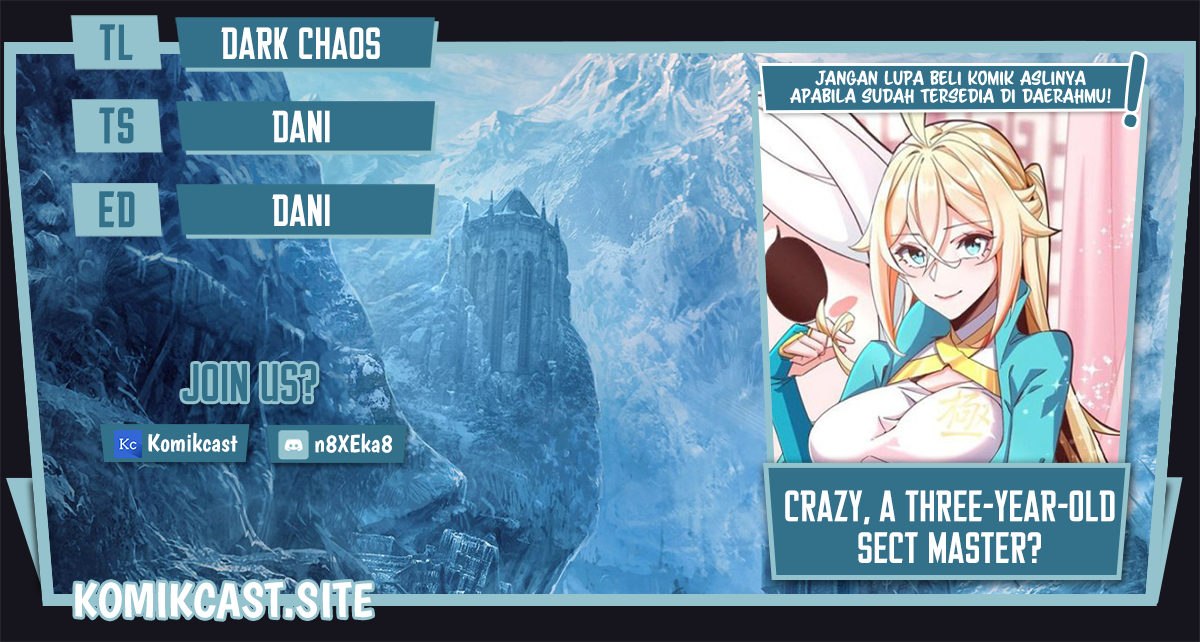 Crazy, A Three-Year-Old Sect Master?! Bab 01 halaman 1