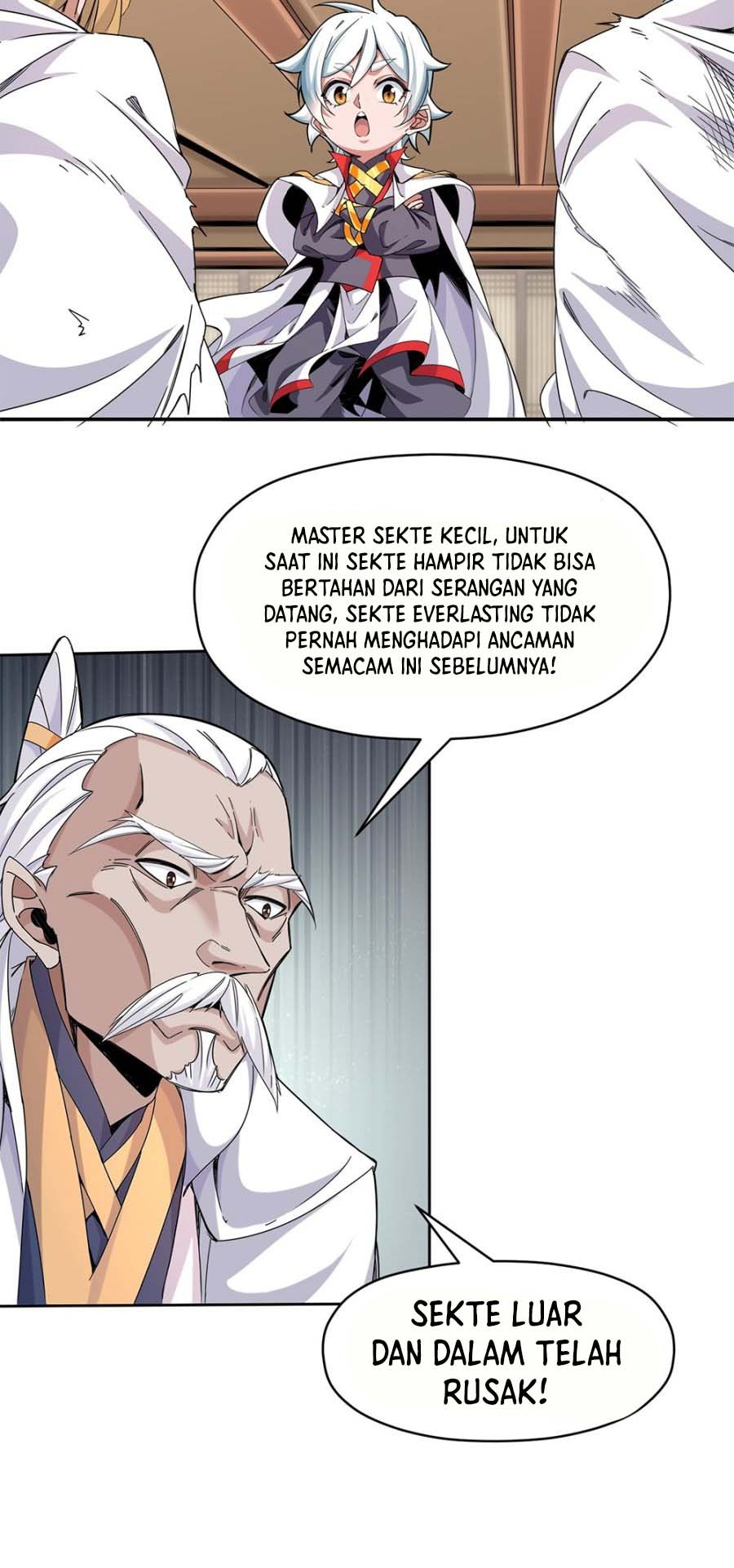 Crazy, A Three-Year-Old Sect Master?! Bab 01 halaman 33